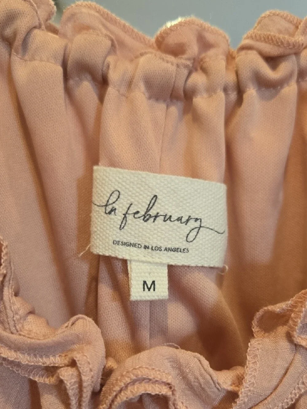 Pink Ruffle Tiered Spaghetti Strap Dress | NWOT